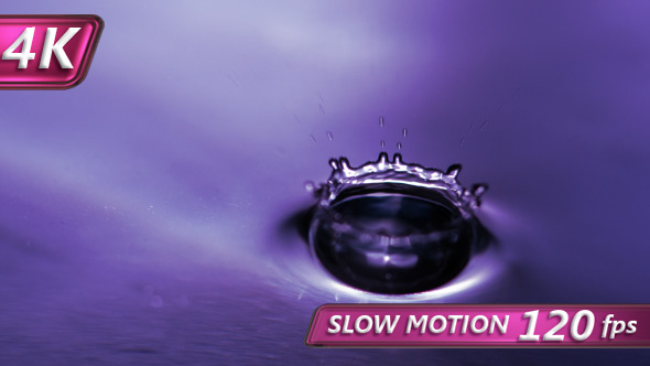 Splashes Caused By Falling Drops alt