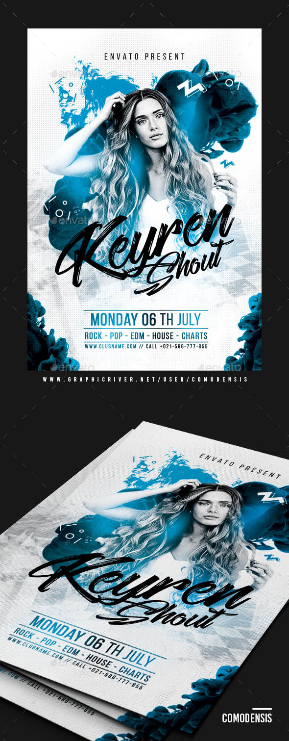 DJ Club Flyer - Clubs & Parties Events