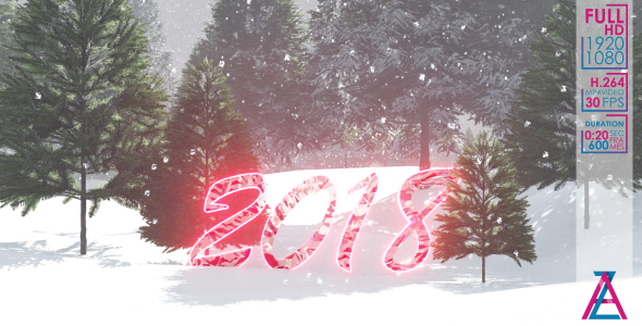 2018 New Year Background 2