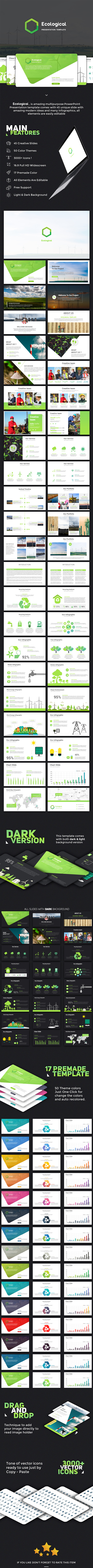 Ecological PowerPoint Template - PowerPoint Templates Presentation Templates