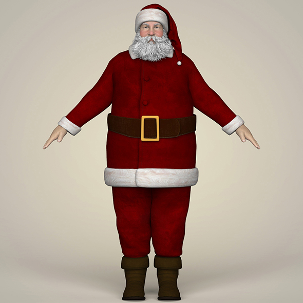 Santa Claus - 3Docean 21114786