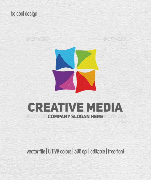 Creative Media Logo Template - Abstract Logo Templates