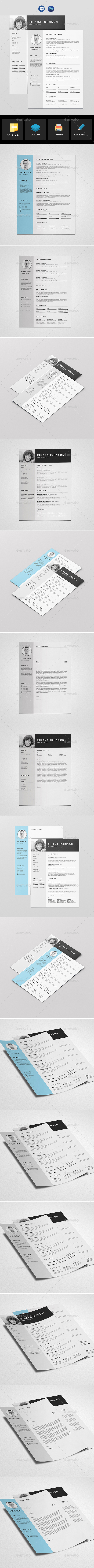 GraphicRiver Resume Bundle 21115763 GraphicRiver Resume Bundle 21115763