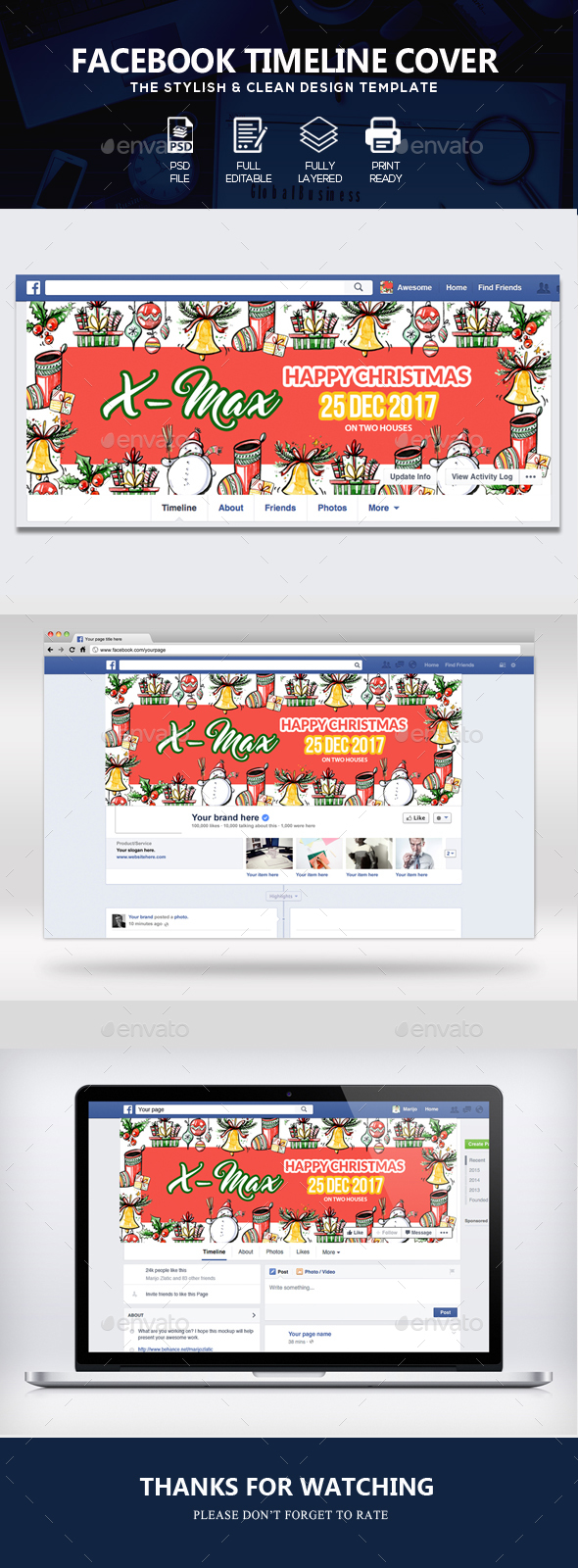 Christmas Facebook Timeline Cover - Facebook Timeline Covers Social Media