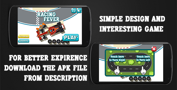 Racing Fever - HTML5 Game + Mobile Version! (Construct-2 CAPX) by shoeb07