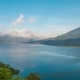 Beatiful View Over the Lake. Lake and Mountain View From a Hill, Buyan Lake, Bali - VideoHive Item for Sale