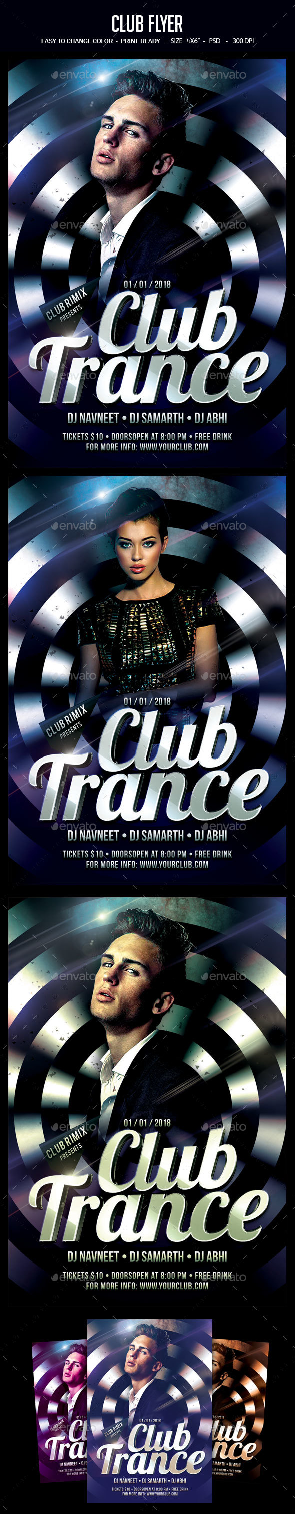 Club Flyer - Clubs & Parties Events