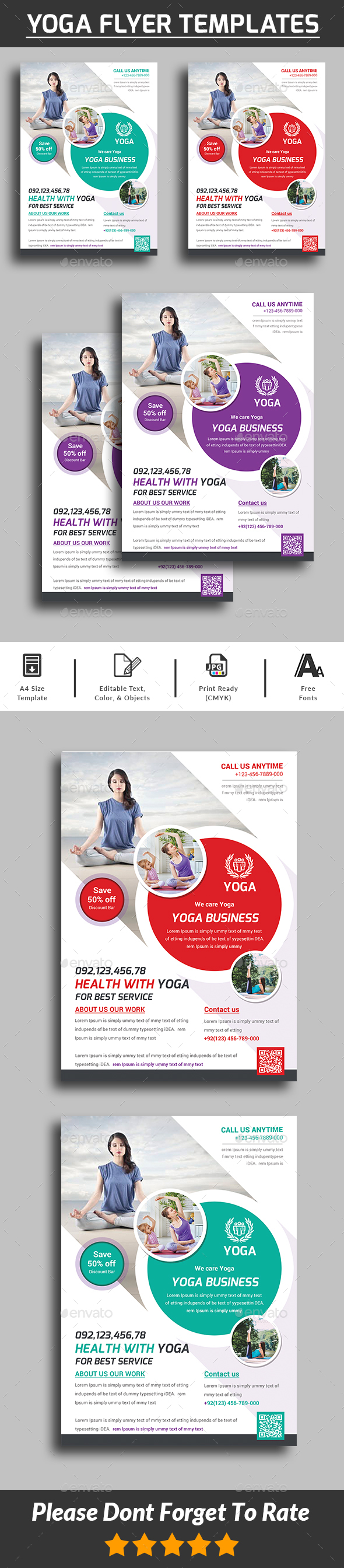 Yoga Flyer - Corporate Flyers