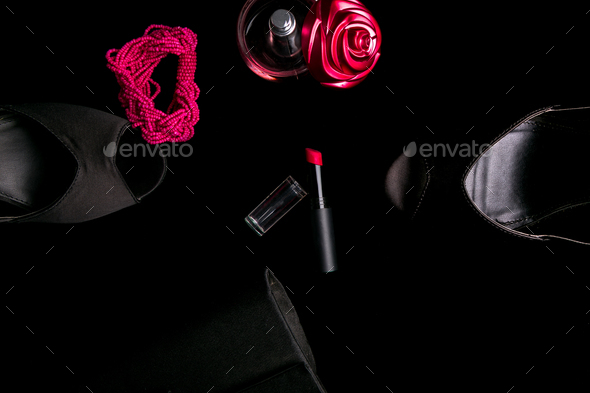Fashion Lady Accessories Set - Stock Photo - Images