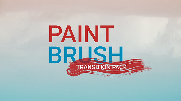 Paint Brush Transitions Pack/ Colorful Mood/ Stylish Visualization/ Watercolor Drawing/ Paper Effect alt