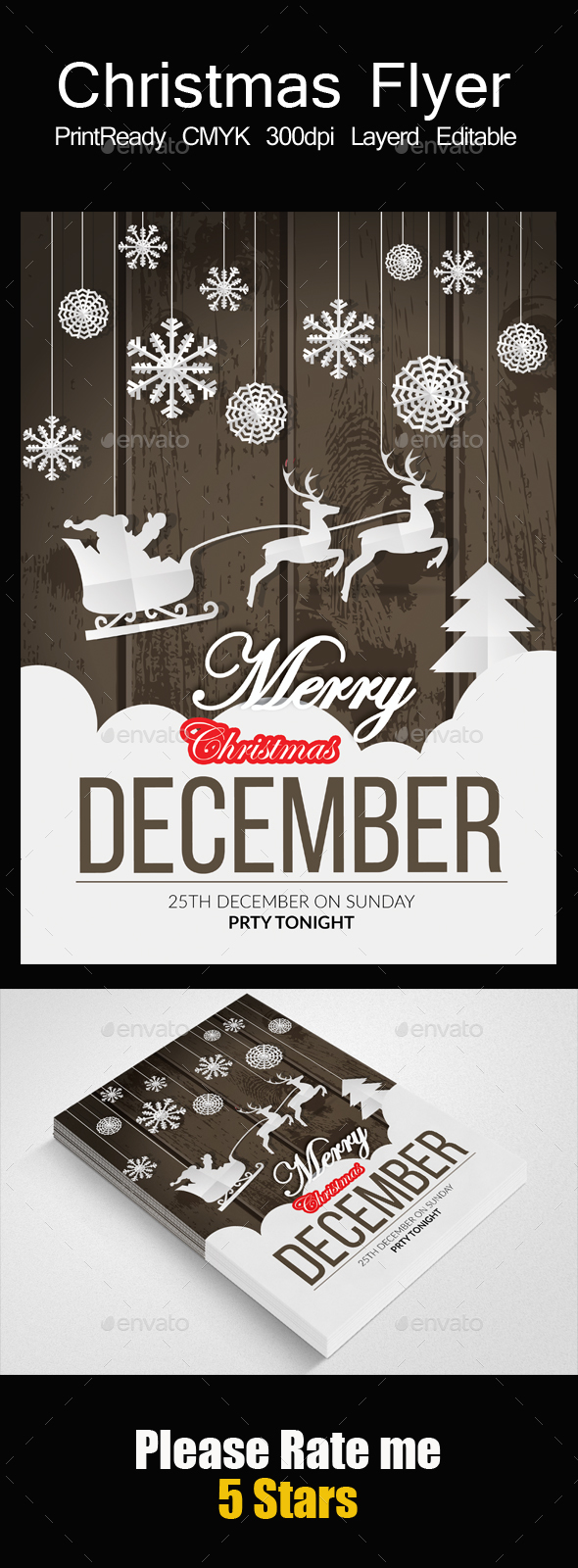 Charistmas Party Flyer Template - Events Flyers