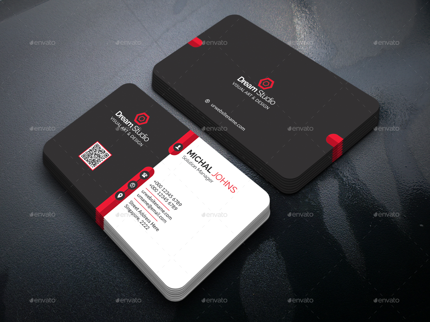 Business Cards in Business Card Templates - product preview 4