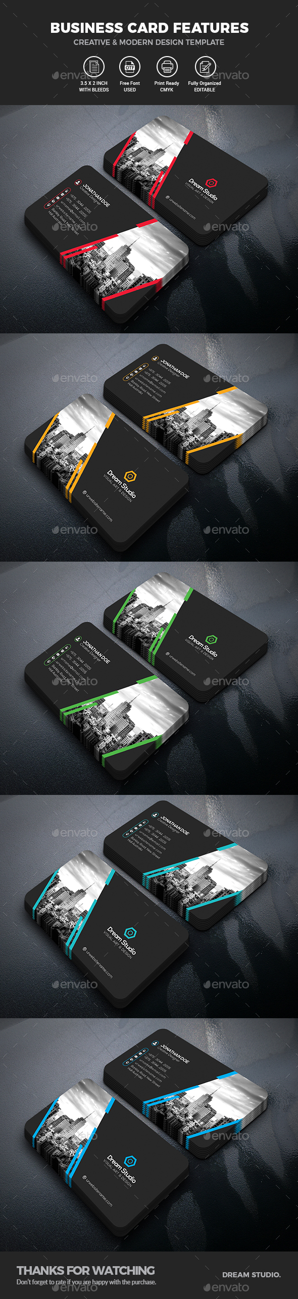 GraphicRiver Business Cards 21119499