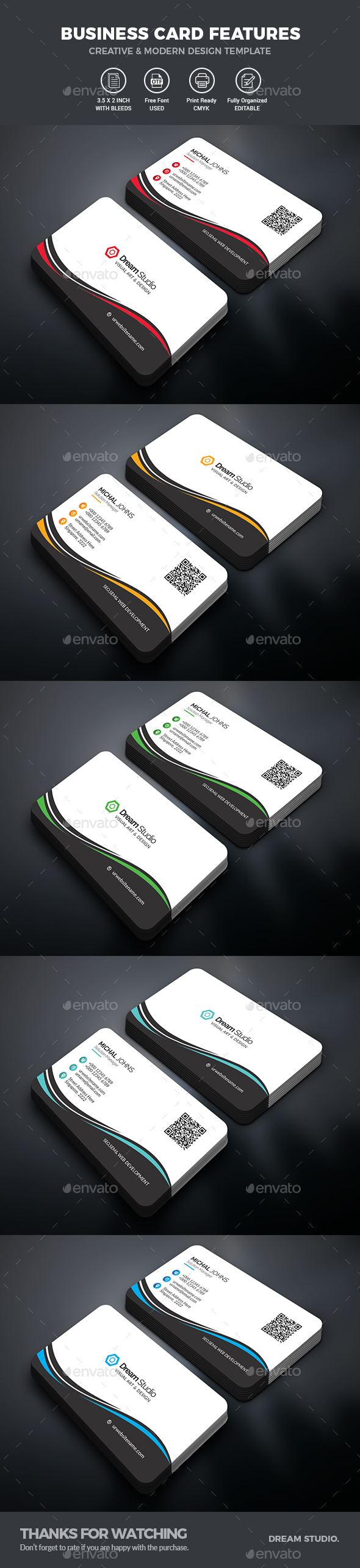 GraphicRiver Business Cards 21119606
