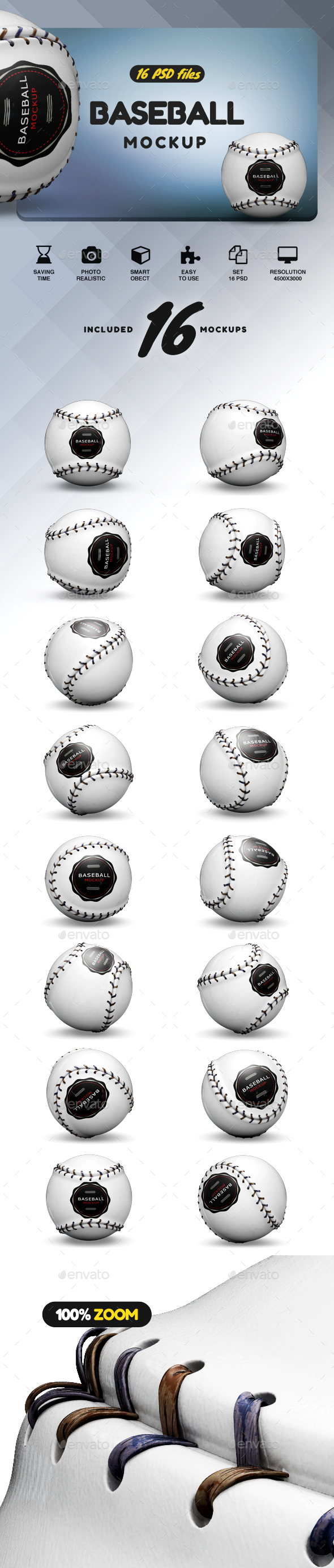 GraphicRiver Baseball Mockup 21119858 GraphicRiver Baseball Mockup 21119858