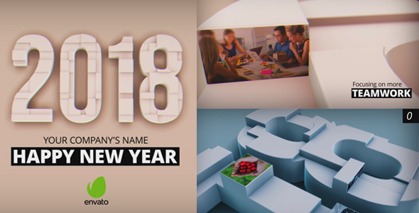 2018 New Year - VideoHive 21067607
