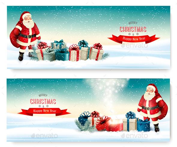 GraphicRiver Two Holiday Christmas Banners 21120865 GraphicRiver Two Holiday Christmas Banners 21120865