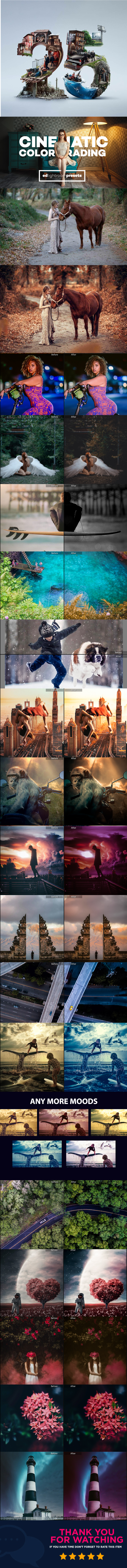 25 Cinematic Color Grading Lightroom Presets - Cinematic Lightroom Presets