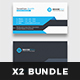 2 in 1 Business Card Bundle