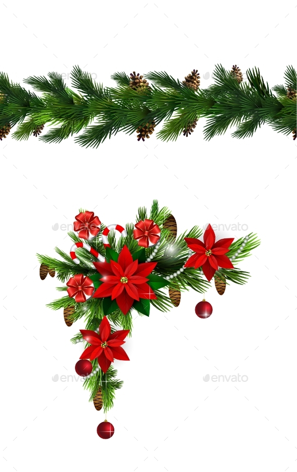 GraphicRiver Vector Christmas Border 21121278 GraphicRiver Vector Christmas Border 21121278