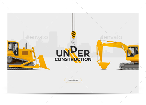 GraphicRiver Under Construction Banner Poster 21121691 GraphicRiver Under Construction Banner Poster 21121691