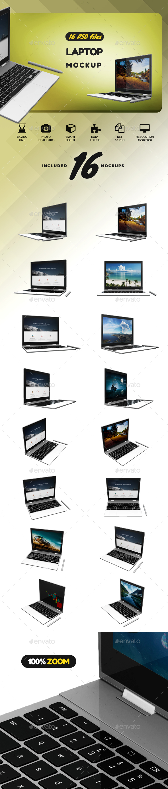 GraphicRiver Laptop Pixelbook Mockup 21122499 GraphicRiver Laptop Pixelbook Mockup 21122499