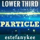 Abstract Particle Lower Thirds - VideoHive Item for Sale