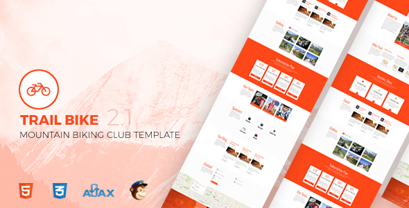 Trail Bike - ThemeForest 12154825