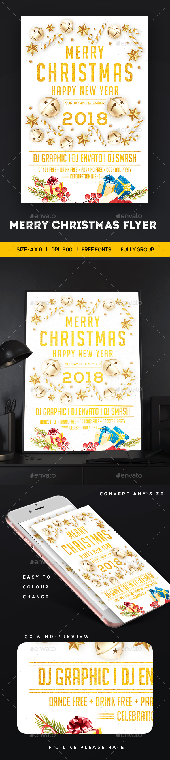 GraphicRiver Merry Christmas Flyer 21123498 GraphicRiver Merry Christmas Flyer 21123498