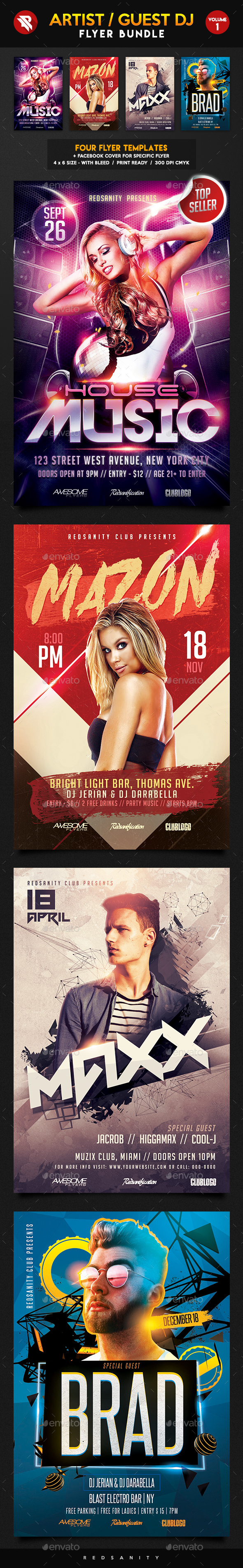 Guest DJ Bundle Vol.1 - Clubs & Parties Events