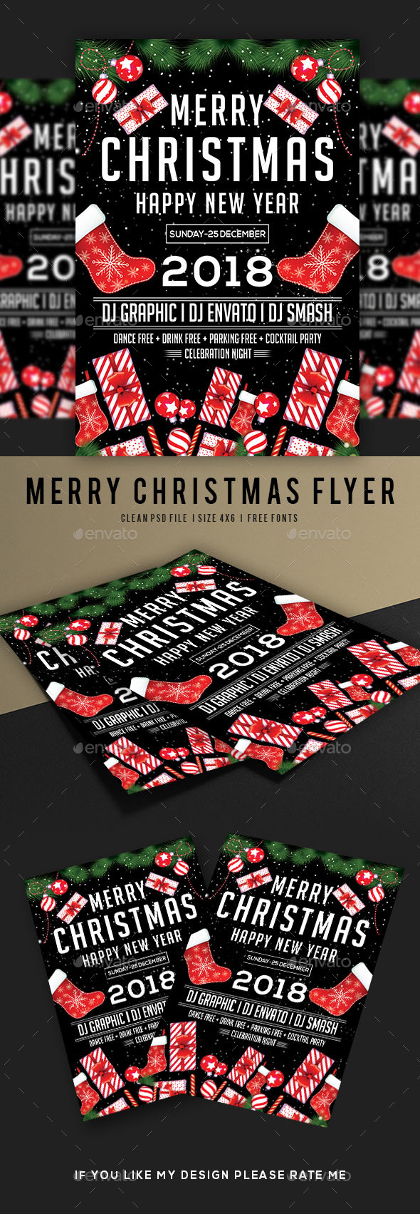 GraphicRiver Merry Christmas Flyer 21124481 GraphicRiver Merry Christmas Flyer 21124481