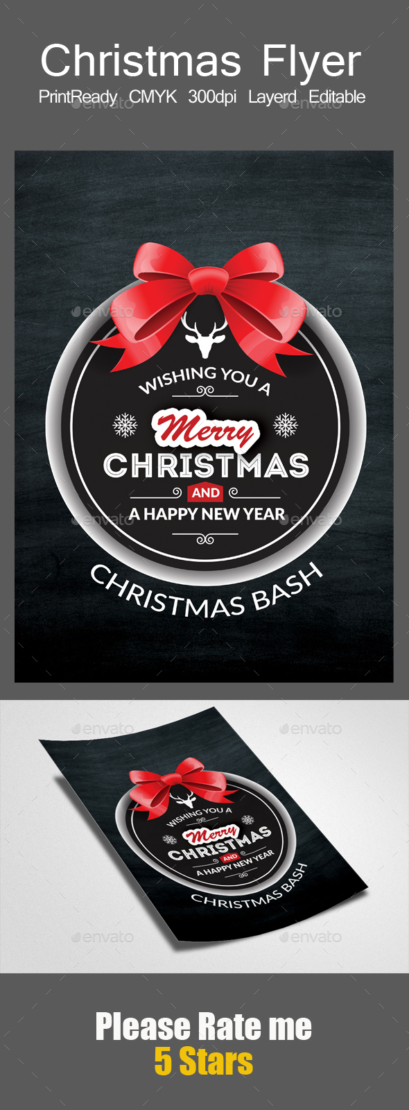 Christmas Festival Flyer Psd - Events Flyers
