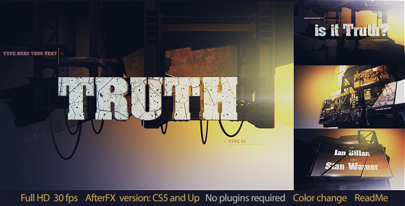 Truth - VideoHive 21124596