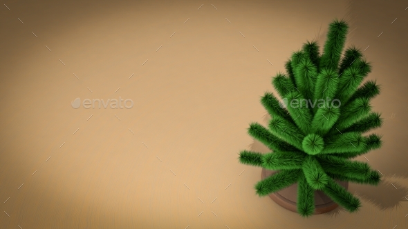 GraphicRiver Small Christmas Tree 3D Render 21124675