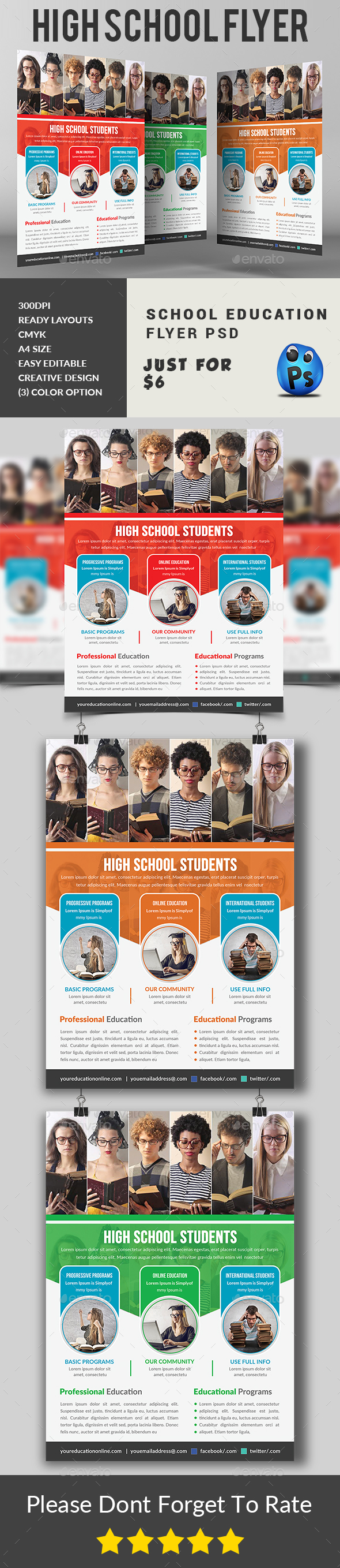 End Of School Year Party Flyer Templates Free Downloads ...