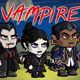 Vampire 2D Game Character Sprite Sheet