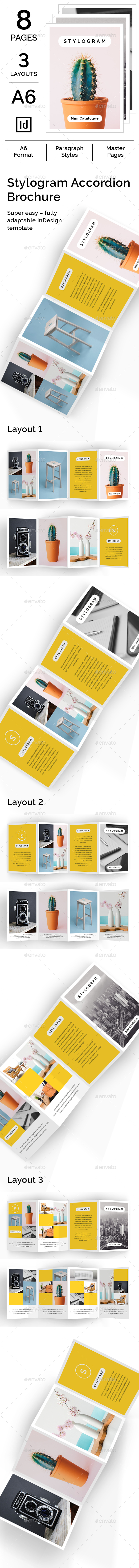 Stylogram Accordion Brochure - Catalogs Brochures