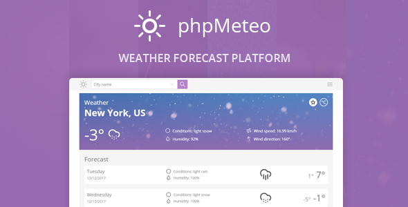 CodeCanyon phpMeteo Weather Forecast Platform 21125163 CodeCanyon phpMeteo Weather Forecast Platform 21125163