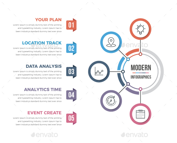 GraphicRiver Modern Circle Infographics 21125402 GraphicRiver Modern Circle Infographics 21125402