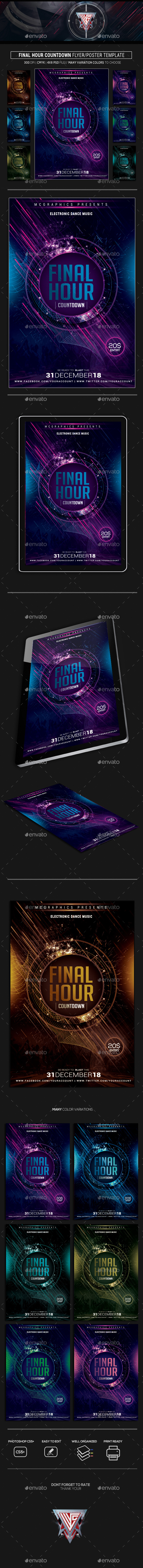 GraphicRiver Final Hour Countdown Flyer Template 21125532 GraphicRiver Final Hour Countdown Flyer Template 21125532