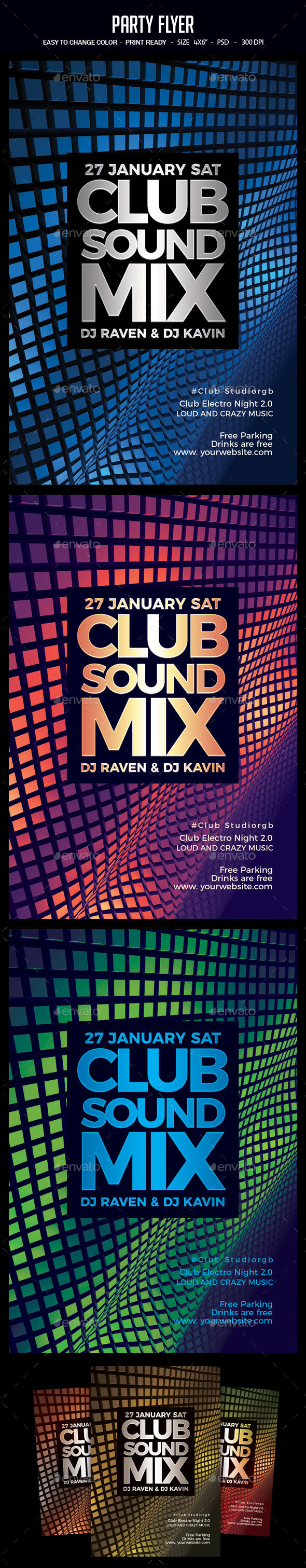 Party Flyer - Clubs & Parties Events
