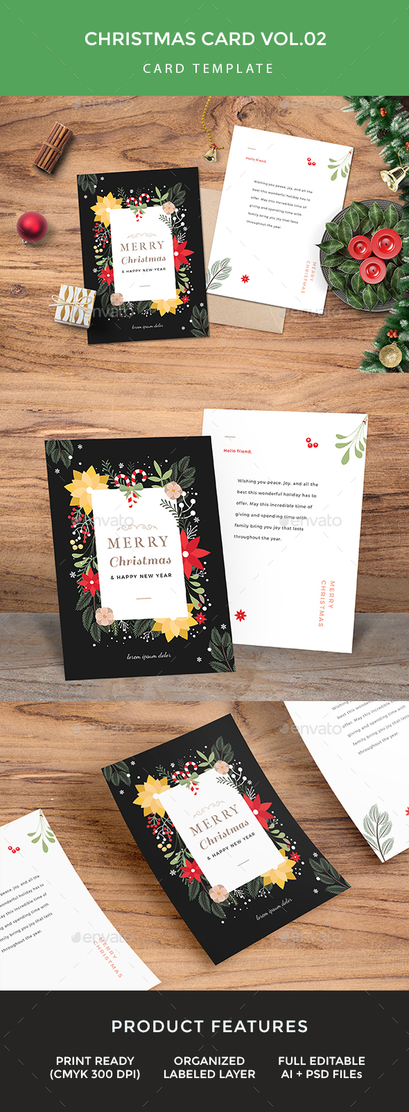 GraphicRiver Christmas Card 21127402 GraphicRiver Christmas Card 21127402