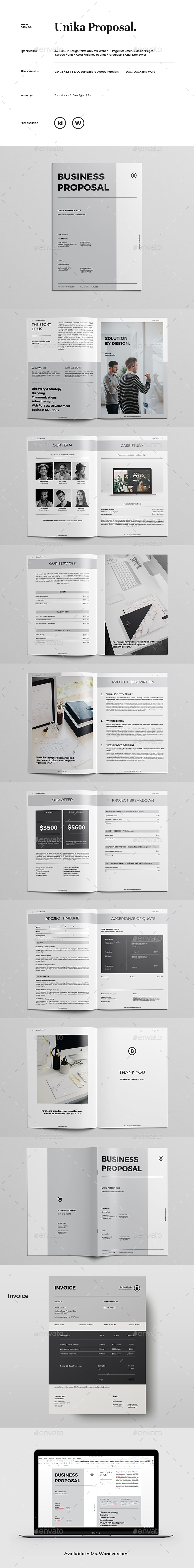 GraphicRiver Unika Proposal Template 21127449 GraphicRiver Unika Proposal Template 21127449
