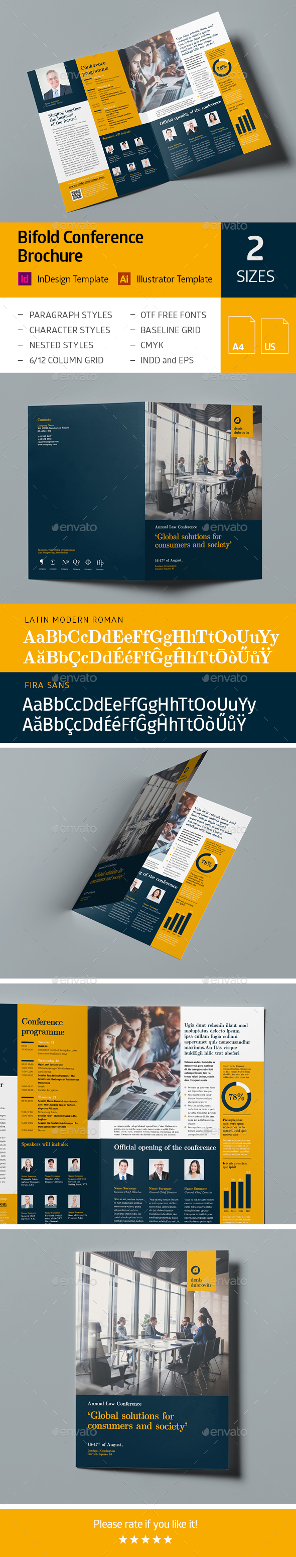 Bifold Conference Brochure - Corporate Brochures