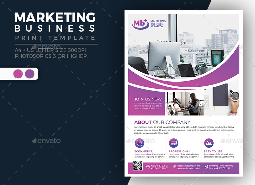 marketing flyer