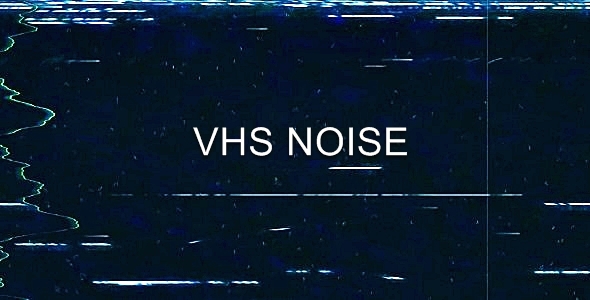 VHS Noise Old TV Overlay