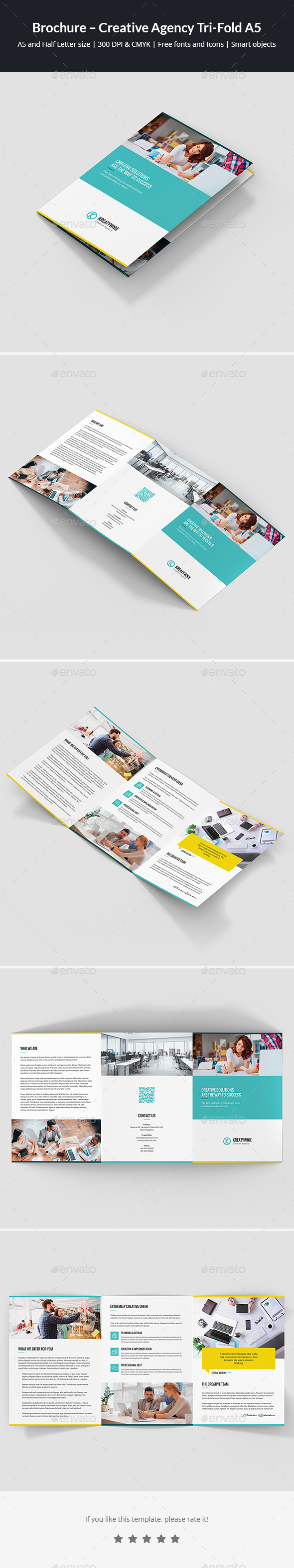 GraphicRiver Brochure Creative Agency Tri-Fold A5 21130717 GraphicRiver Brochure Creative Agency Tri-Fold A5 21130717