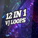 Cosmic Techno VJ Loops Pack - VideoHive Item for Sale