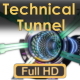 Colorful Technical Tunnel - VideoHive Item for Sale