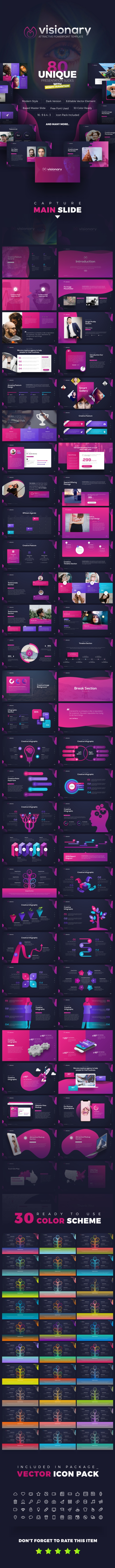 Visionary - Attractive PowerPoint Design - Business PowerPoint Templates